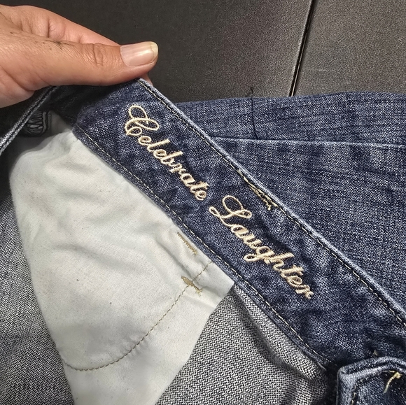 White House Black Market Denim Blue Women's Skirt Size 16 - Picture 4 of 7